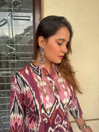 Ikkat Muse Co-ord Set