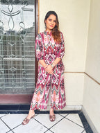 Ikkat Muse Co-ord Set