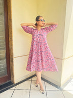 Flora Kiss Midi Dress