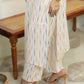 Khadi strap kurta set