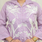 Lilac white thread Set