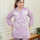Lilac white thread Set