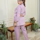 Lilac white thread Set