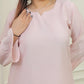 Powder pink yellow patch set