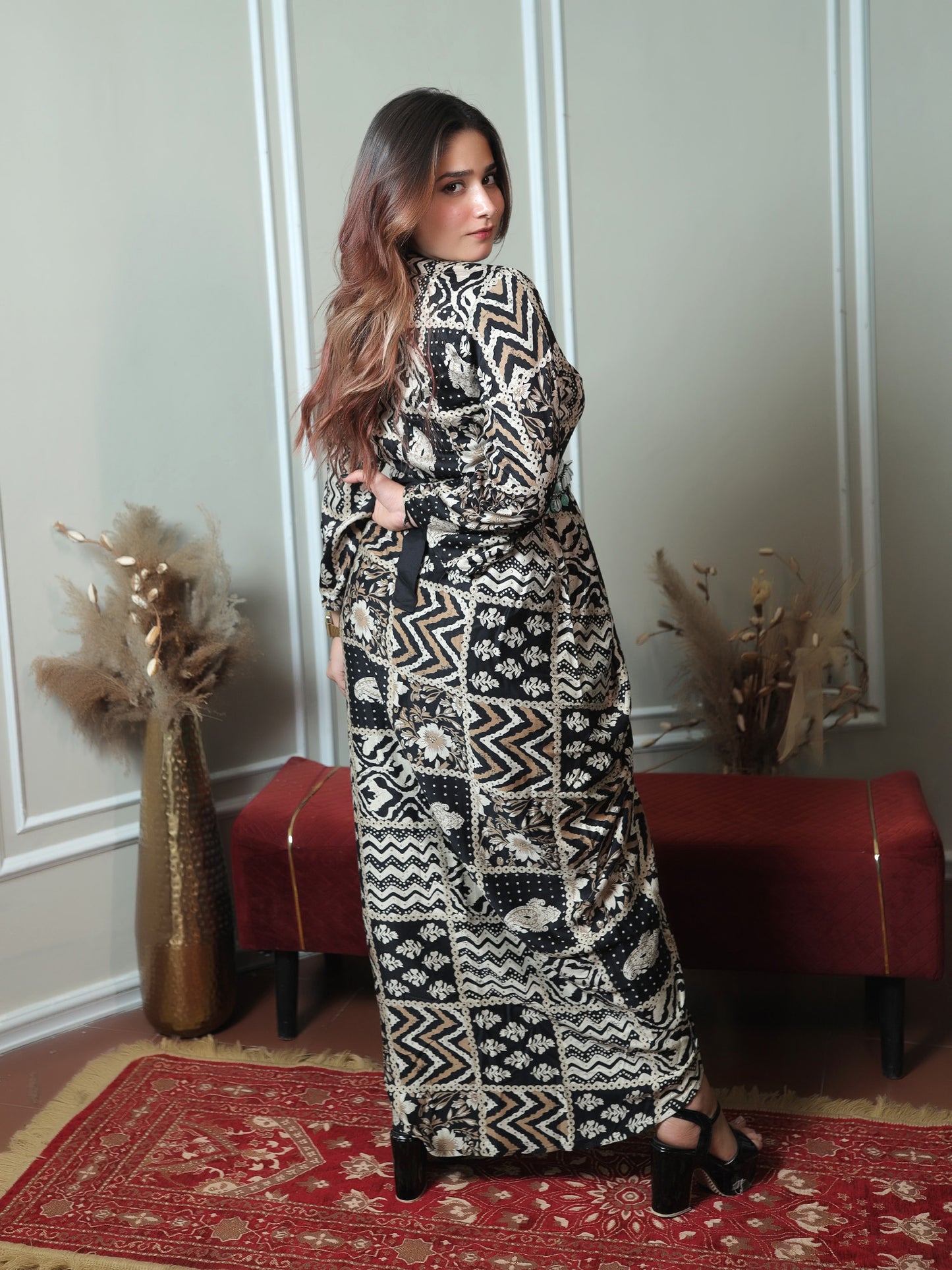 Rayon Coin Dress