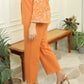 Rust Embroidered set