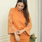 Rust Embroidered set