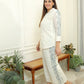 White cotton embroidery Set