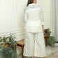 White cotton embroidery Set