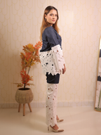 Lace Denim Co-ord Set