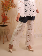 Lace Denim Co-ord Set